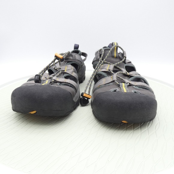 Keen Owyhee Men's US 11.5 Sport Sandals Gray Hiking Waterproof Bungee Lace - Picture 2 of 8